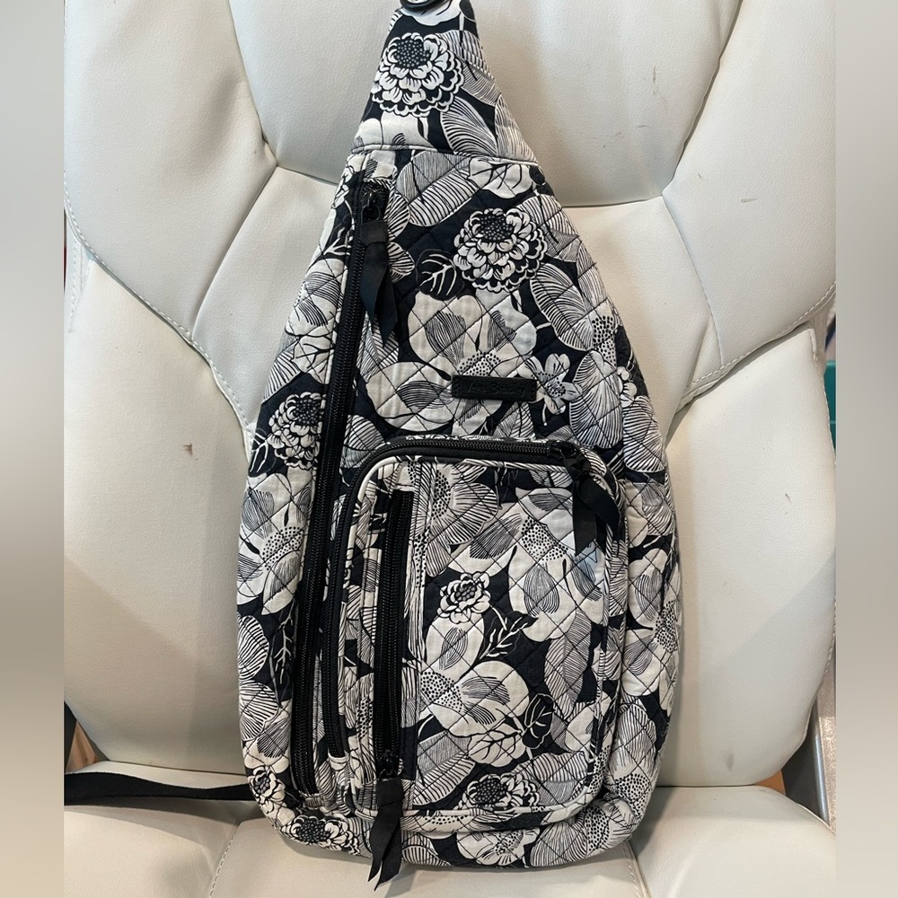 Vera Bradley Sling Backpack Bedford Blooms